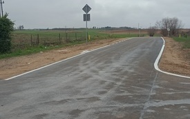 Przebudowa odcinka drogi w Laskach Małych (8)