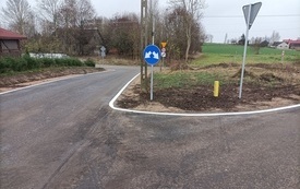 Przebudowa odcinka drogi w Laskach Małych (6)