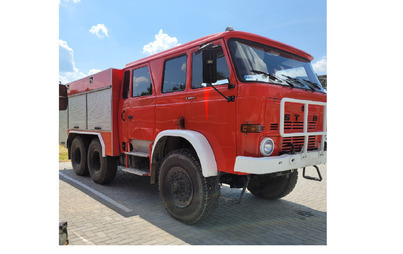 Zdjęcie do Pisemny przetarg ofertowy na sprzedaż samochodu strażackiego marki STAR 266