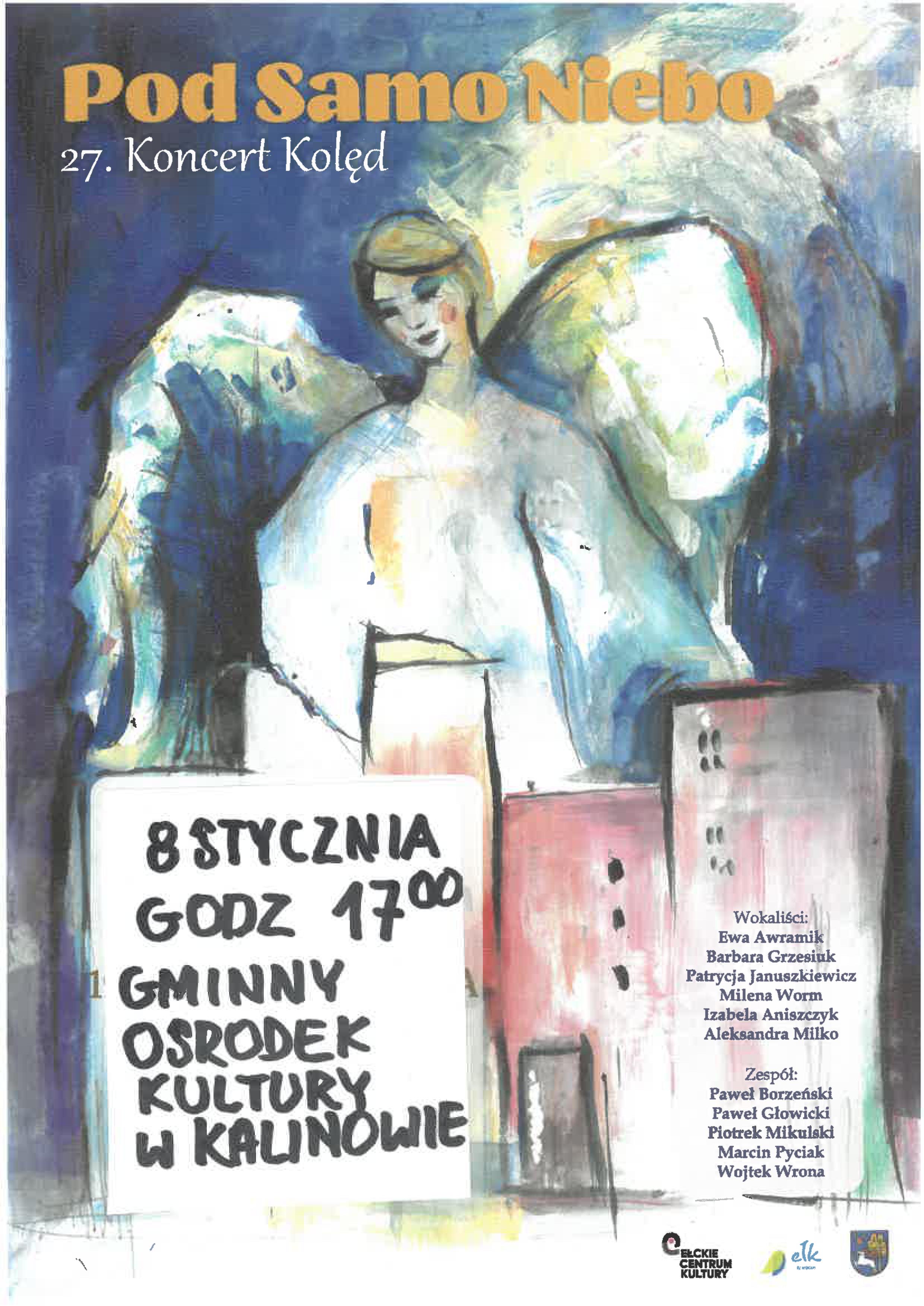 plakat koncert kolęd