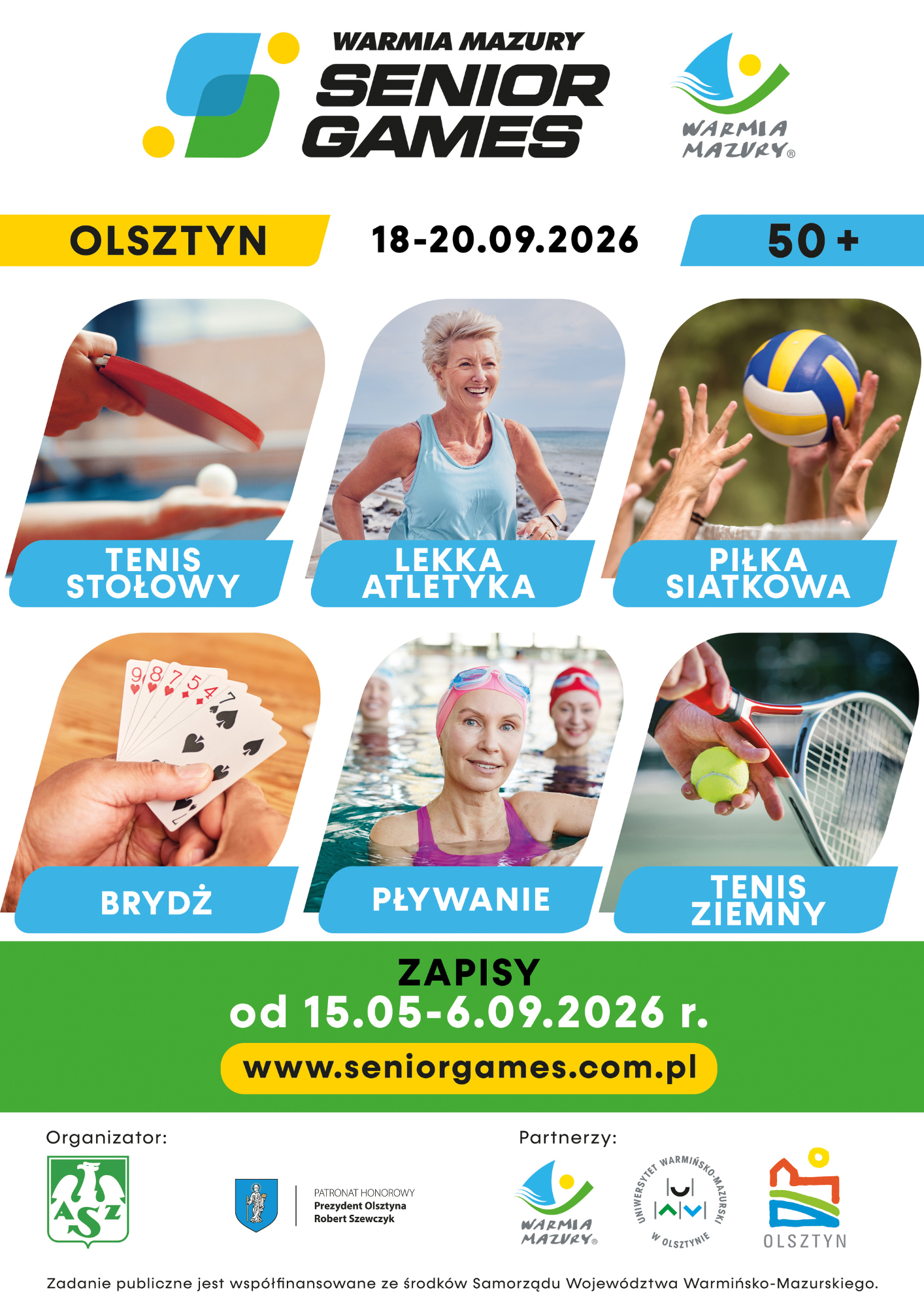 plakat senior games