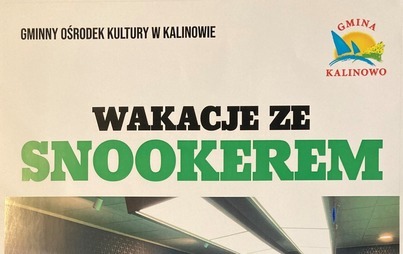 Zdjęcie do Wakacje ze snookerem