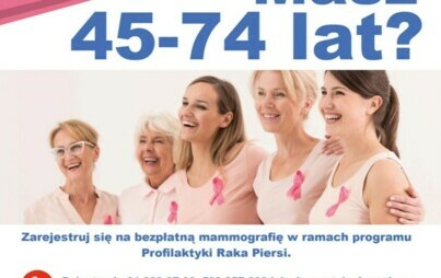 Zdjęcie do Bezpłatna mammografia w Kalinowie
