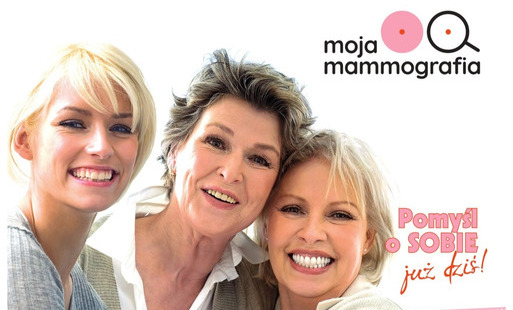plakat dot. badania mammograficznego