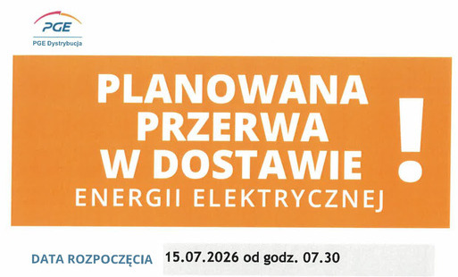 planowane wyłączenia prądu