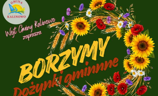 plakat Dożynki Gminy z programem 2026
