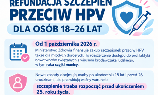 plakat dot. szczepień HPV